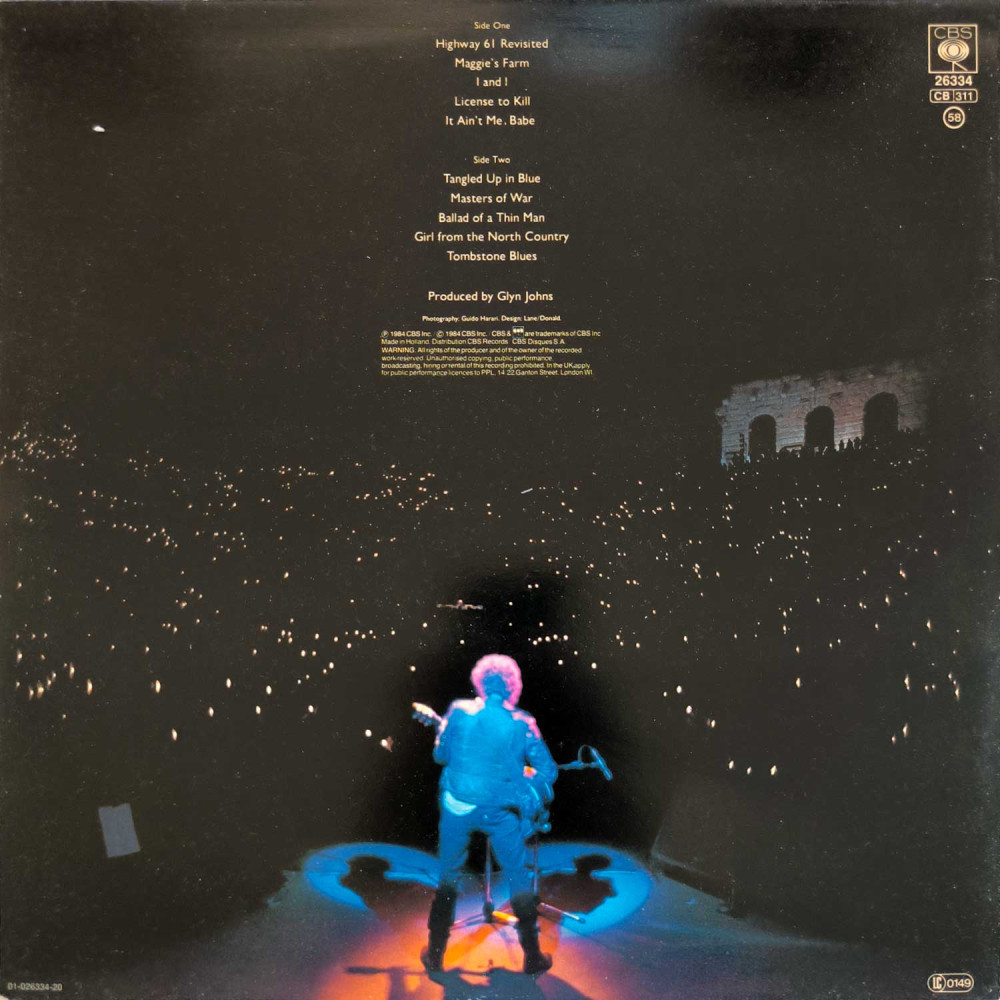 Bob Dylan - Real Live (LP)