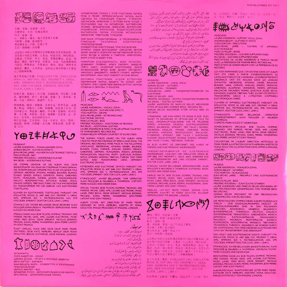 Jean-Michel Jarre - Zoolook (LP)