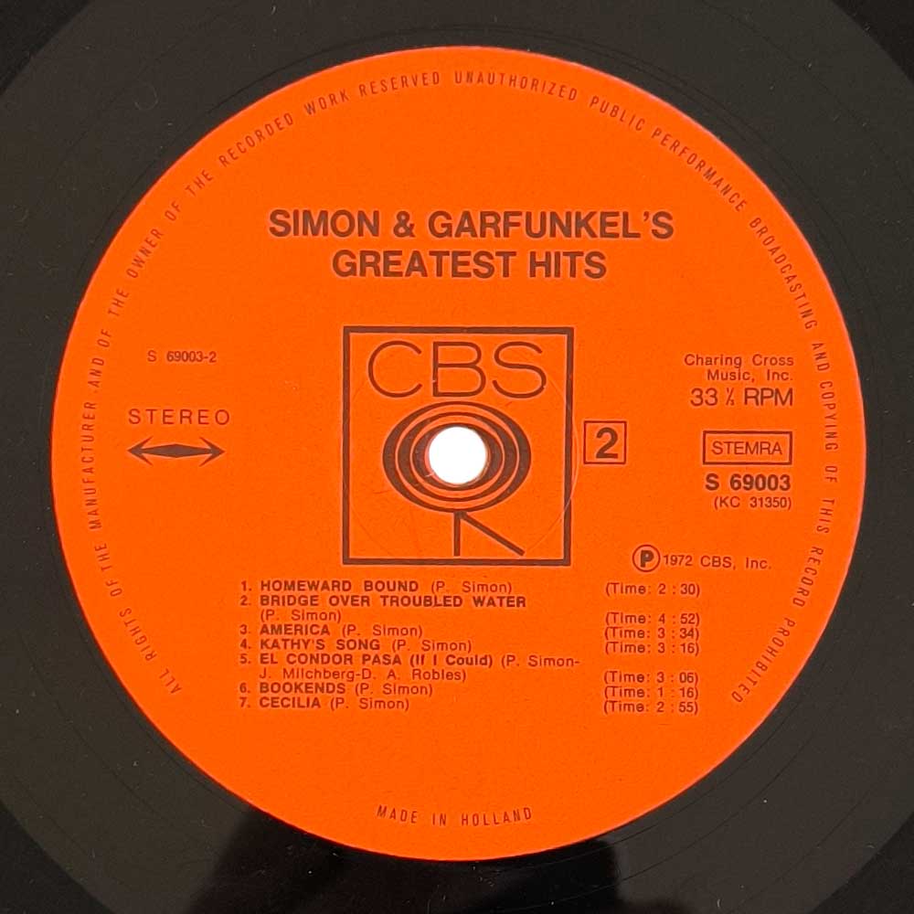 Simon & Garfunkel - Simon And Garfunkel's Greatest Hits (LP)