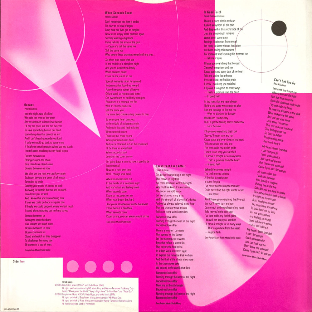 Survivor - When Seconds Count (LP)