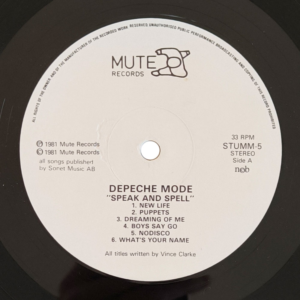 Depeche Mode - Speak & Spell (LP)