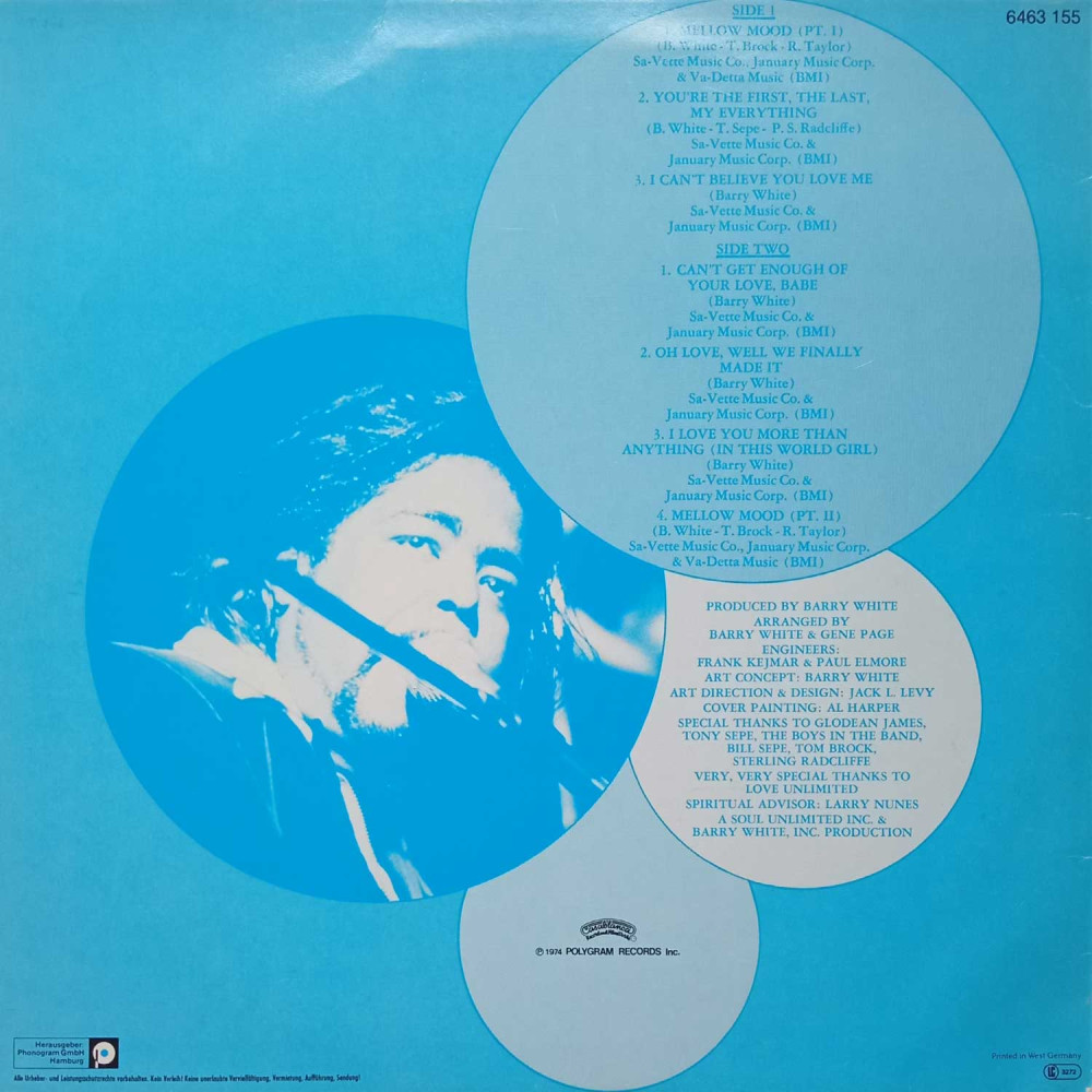 Barry White – Can't Get Enough (LP)
