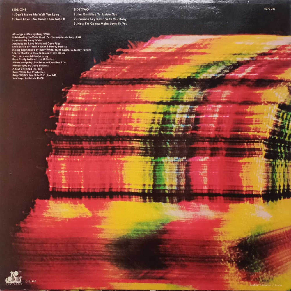 Barry White – Is This Whatcha Wont? (LP)