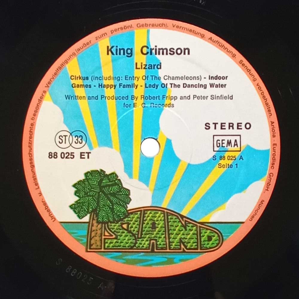 King Crimson - Lizard (LP)