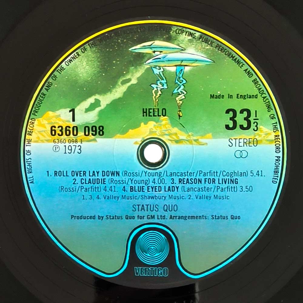 Status Quo - Hello! (LP)