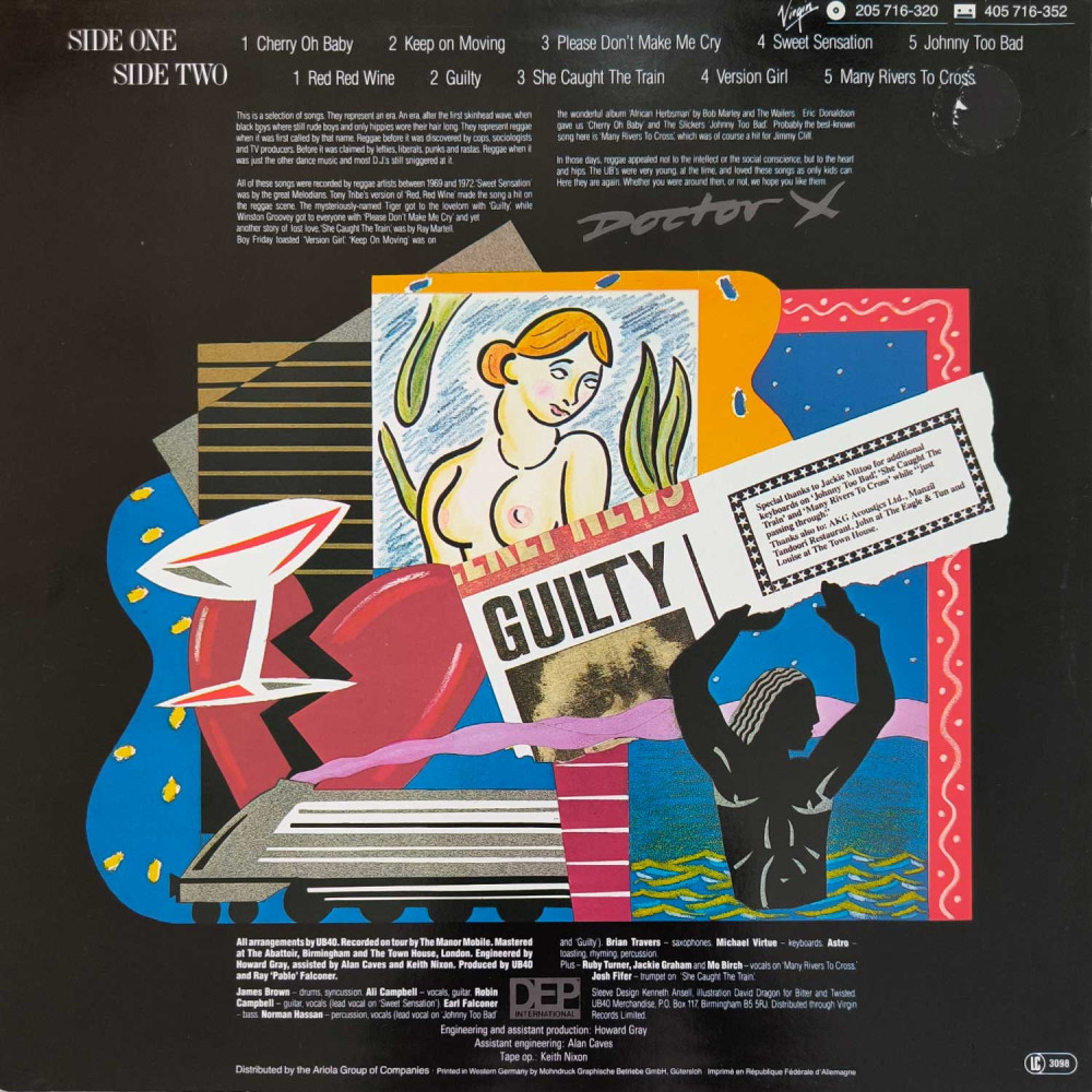 UB40 – Labour Of Love (LP)