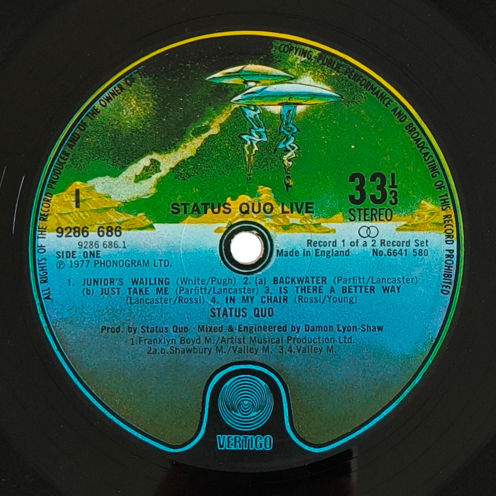 Status Quo - Live (2 LP)