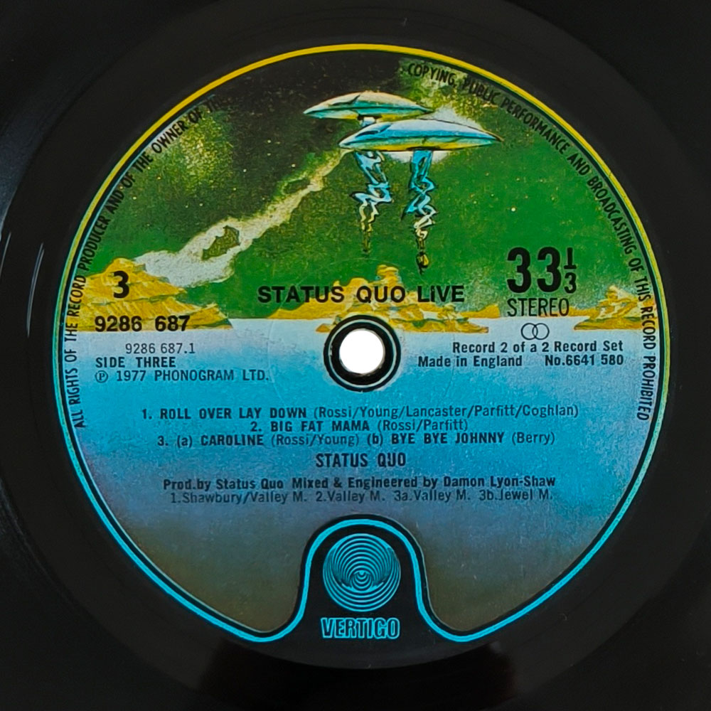 Status Quo - Live (2 LP)