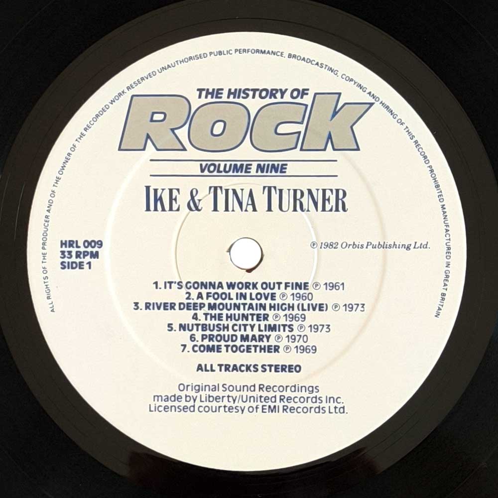 Ike & Tina Turner / James Brown / The Monkees / The Beach Boys ‎– The History Of Rock (Volume Nine) (2 LP)