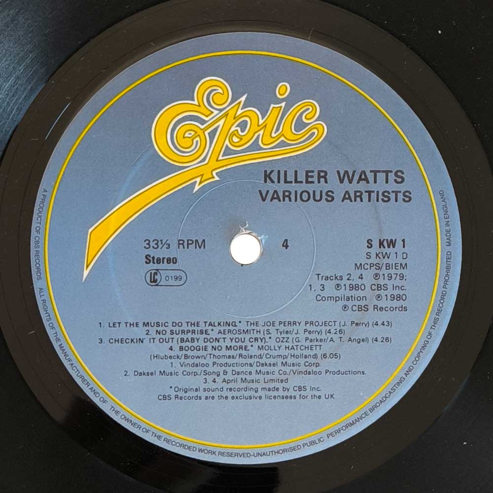 Various - Killer Watts (LP)