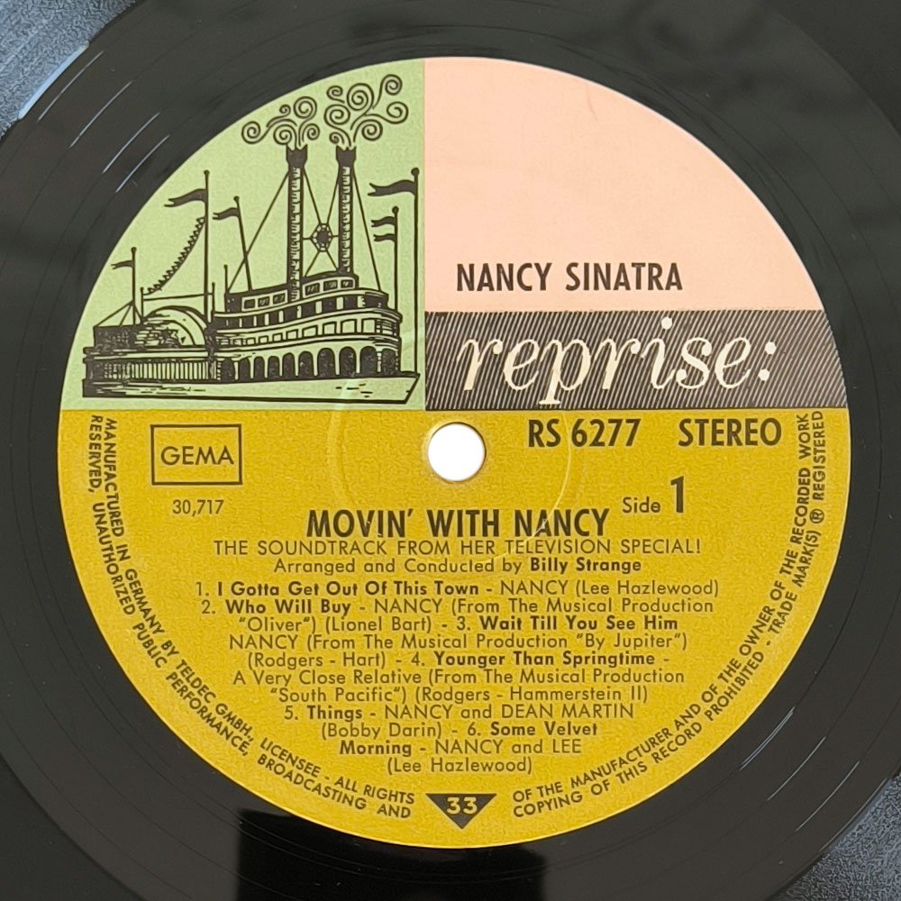 Nancy Sinatra - Movin' With Nancy (LP)