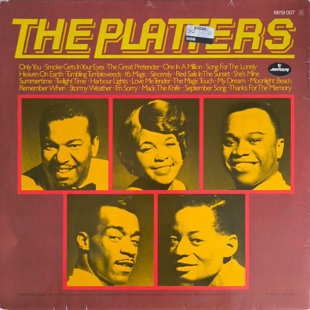 The Platters - Only You (2 LP)