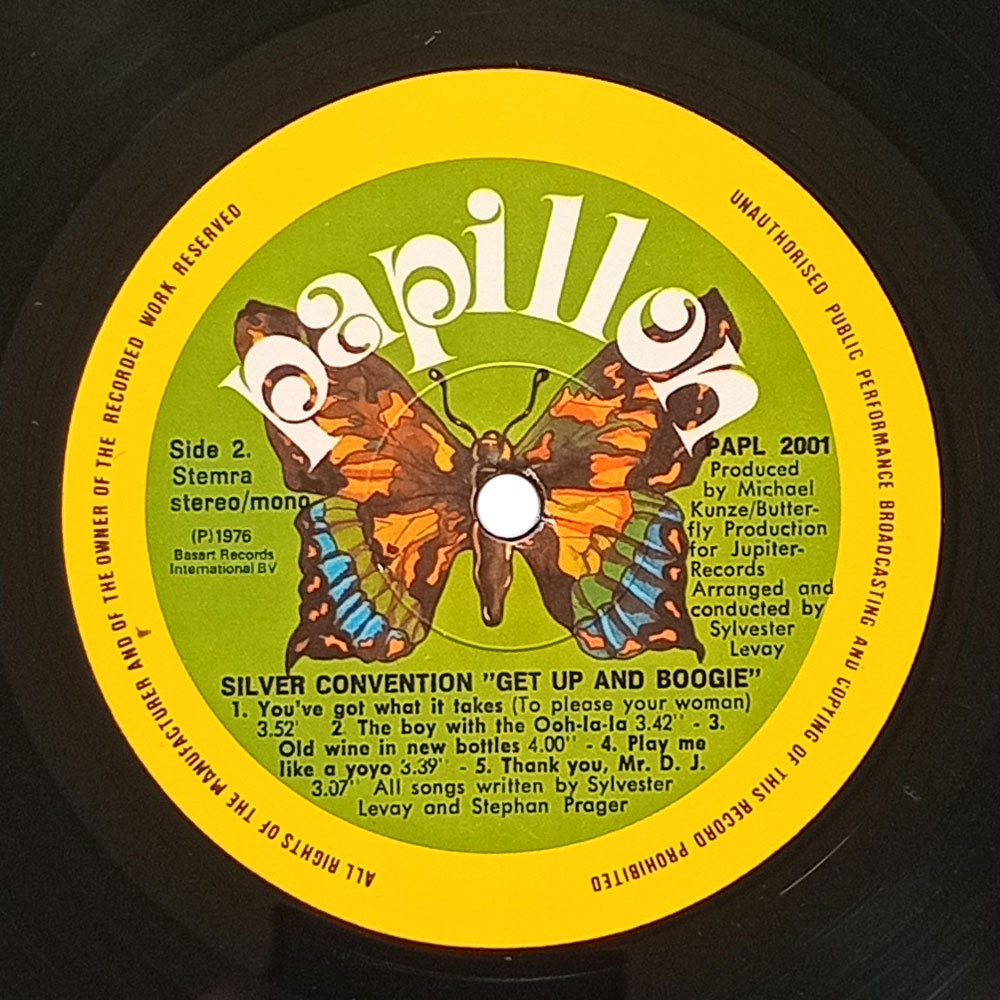 Silver Convention – Get Up And Boogie (LP)
