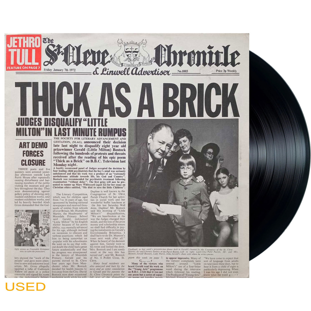 Jethro Tull – Thick As A Brick (L P)