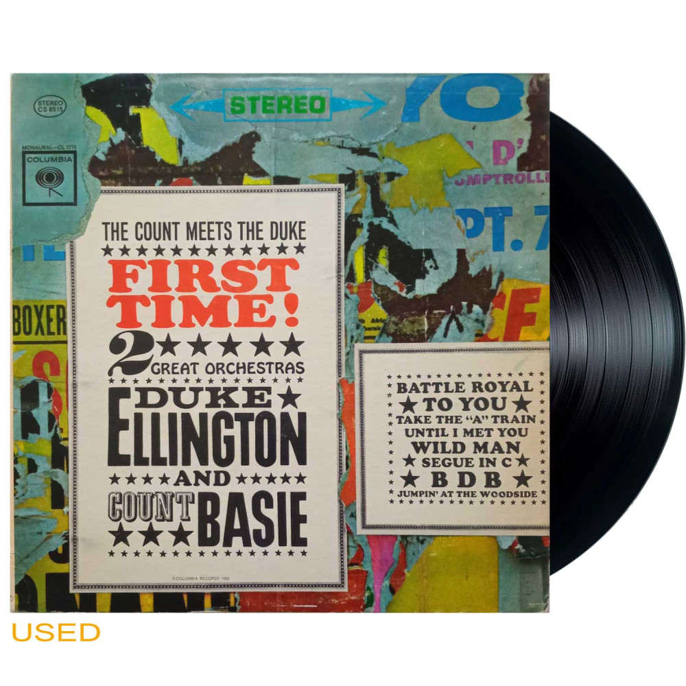 Duke Ellington And Count Basie - First Time! The Count Meets The Duke (LP)