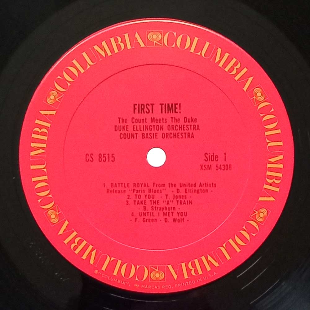 Duke Ellington And Count Basie - First Time! The Count Meets The Duke (LP)