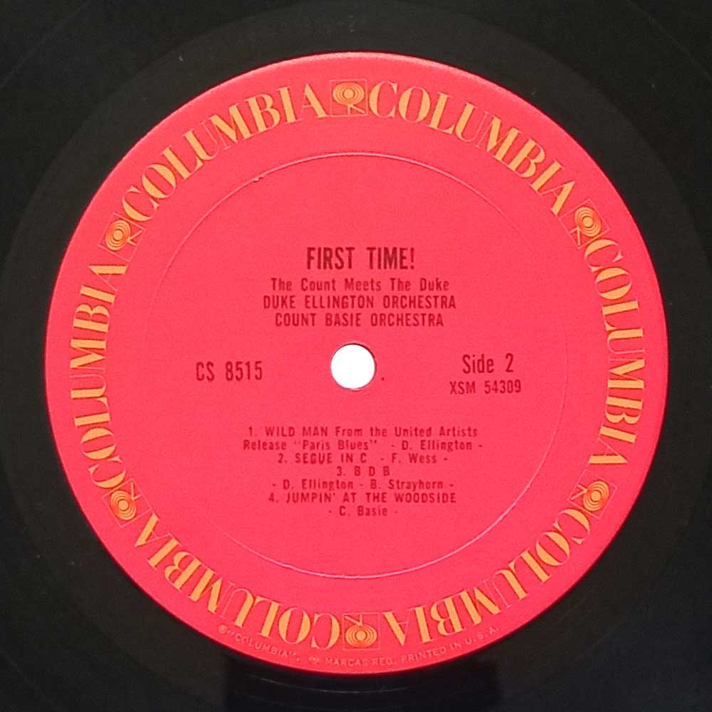 Duke Ellington And Count Basie - First Time! The Count Meets The Duke (LP)