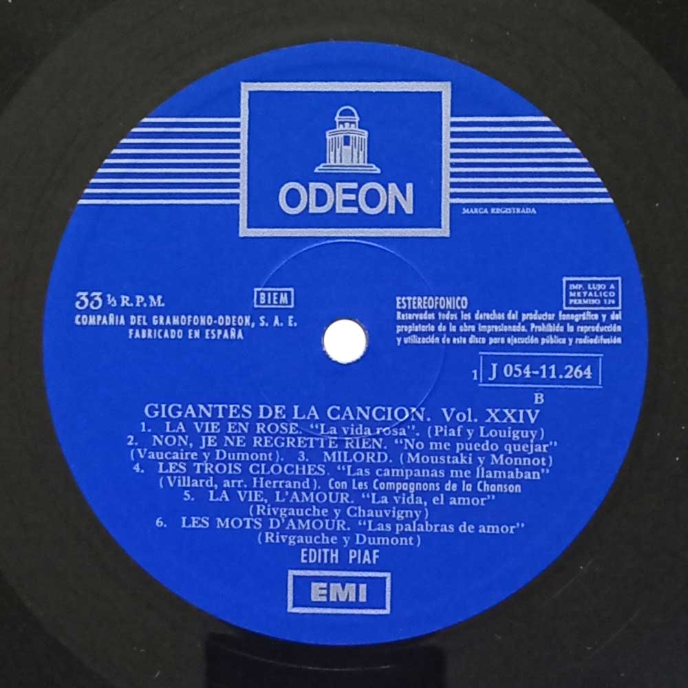 Edith Piaf - Edith Piaf (LP)