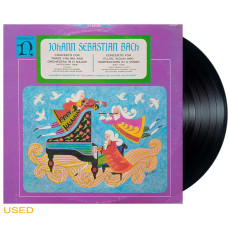 Johann Sebastian Bach - Concerto for Three Violins and Orchestra in D-Major AND Concerto for Flute, Violin, and Harpsichord in A-Minor (Karl Ristenpart, Chamber Orchestra of the Sarre) (LP)