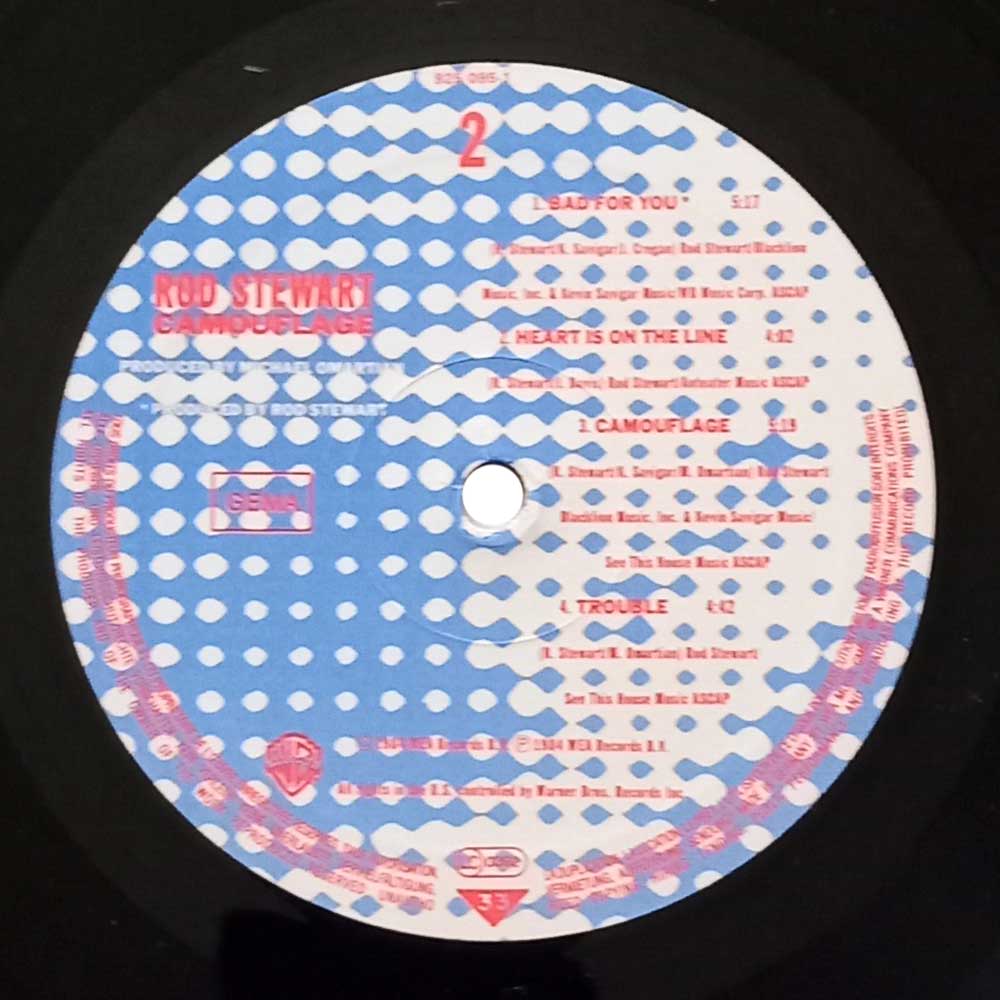 Rod Stewart – Camouflage (LP)