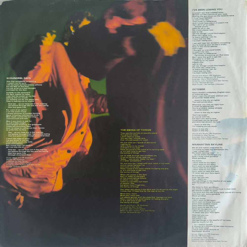 a-ha - Scoundrel Days (LP)