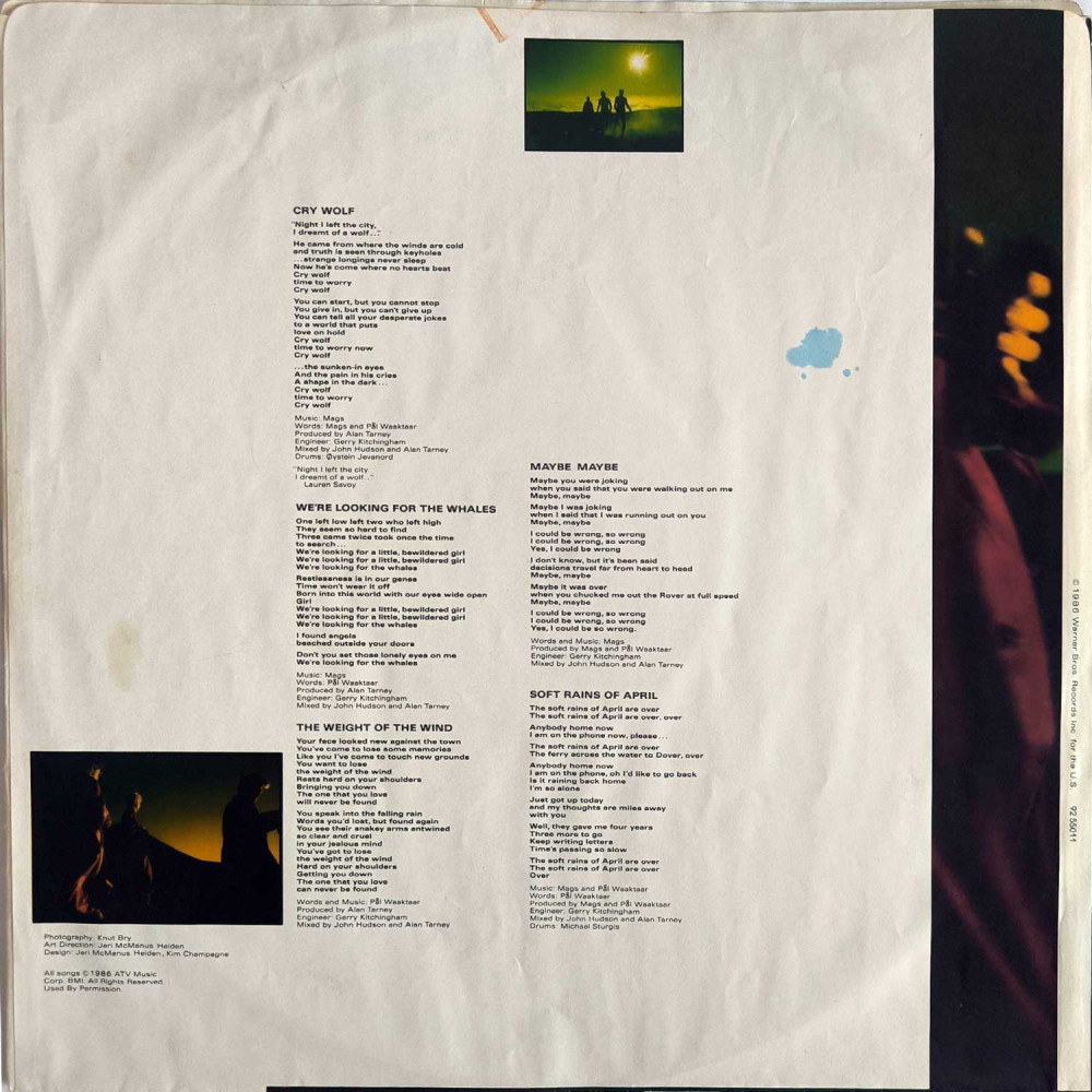 a-ha - Scoundrel Days (LP)