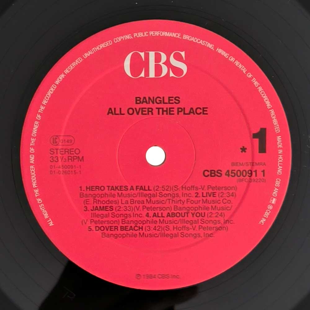 Bangles - All Over The Place (LP)