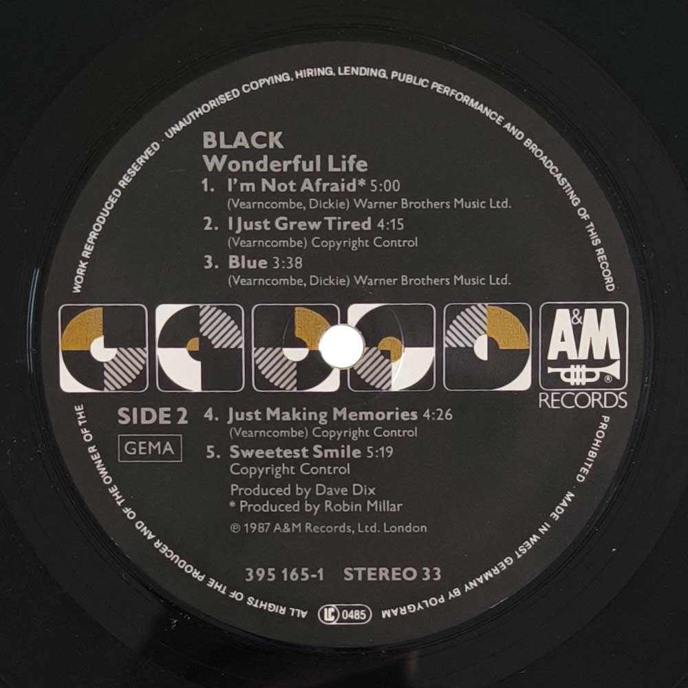 Black - Wonderful Life (LP)