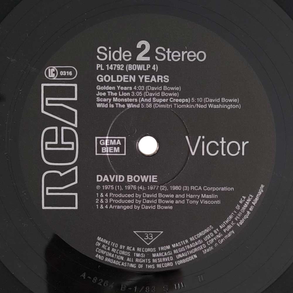 David Bowie - Golden Years (LP)