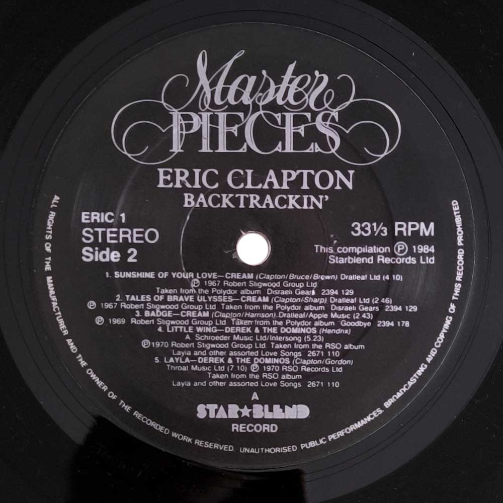 Eric Clapton - Backtrackin' (2 LP)