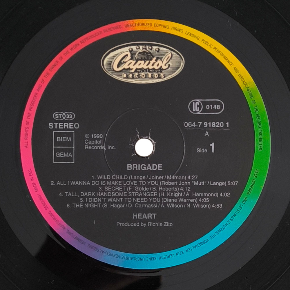 Heart - Brigade (LP)