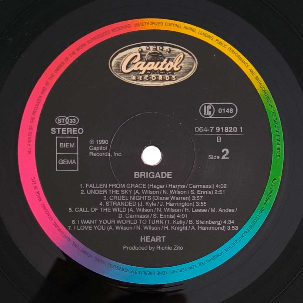 Heart - Brigade (LP)