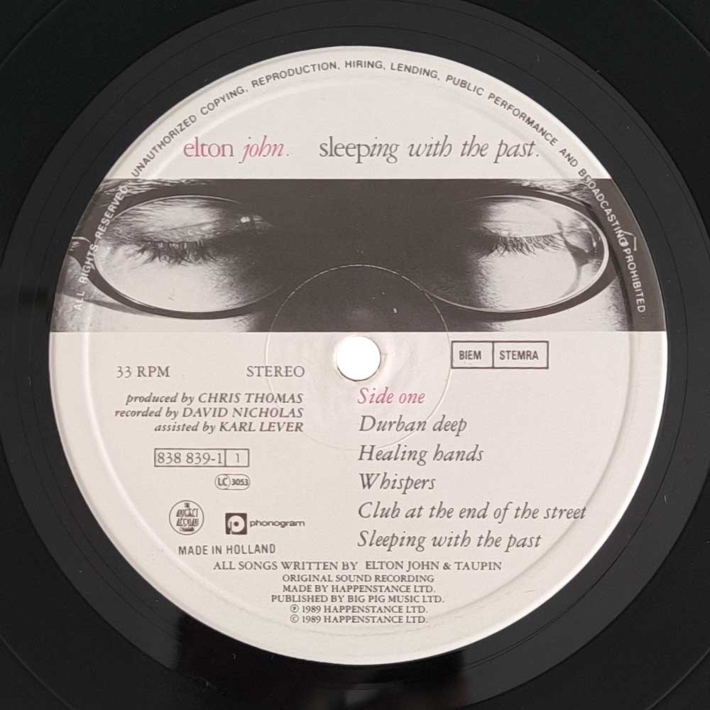 Elton John - Sleeping With The Past (LP)