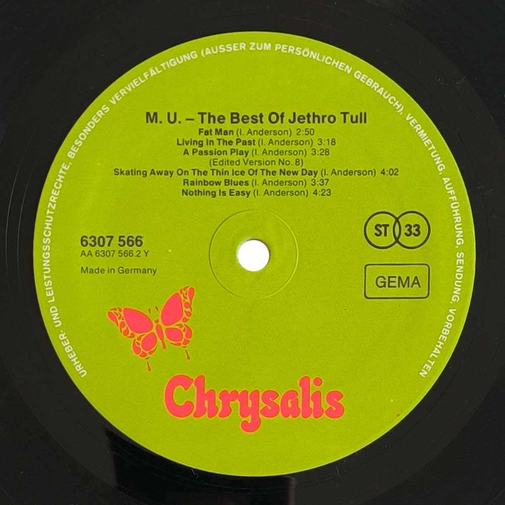 Jethro Tull - M.U. - The Best Of Jethro Tull (LP)