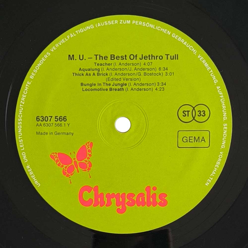 Jethro Tull - M.U. - The Best Of Jethro Tull (LP)