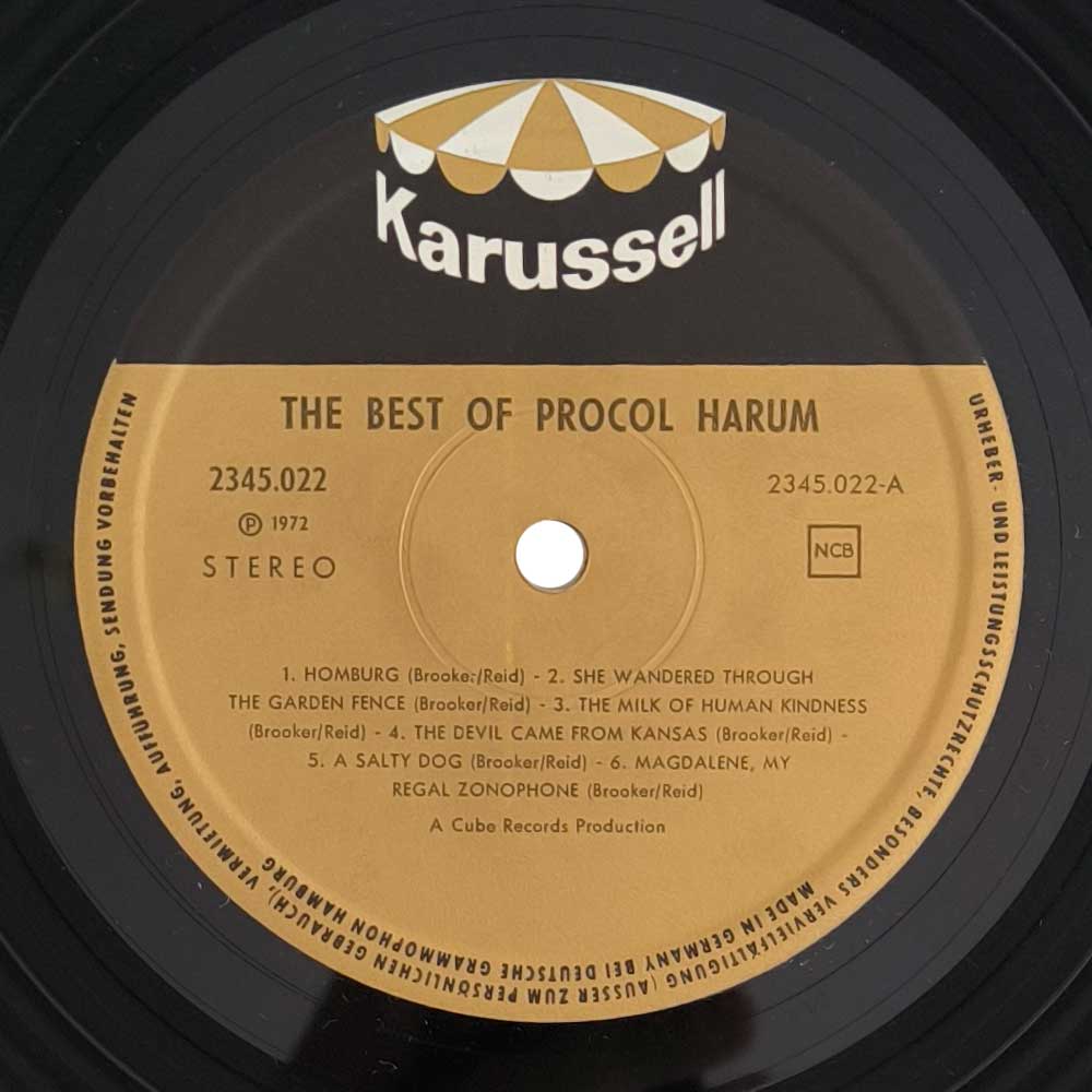 Procol Harum – The Best Of Procol Harum (LP)