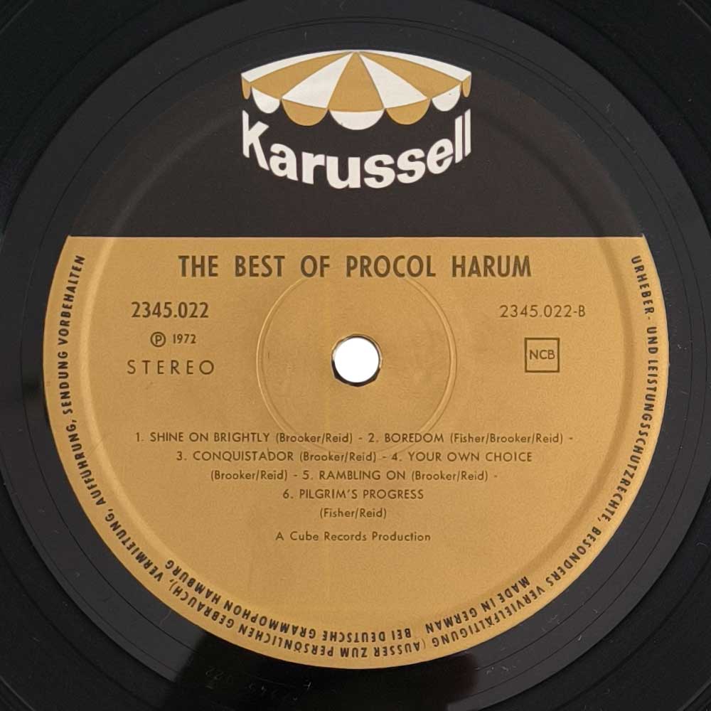 Procol Harum – The Best Of Procol Harum (LP)