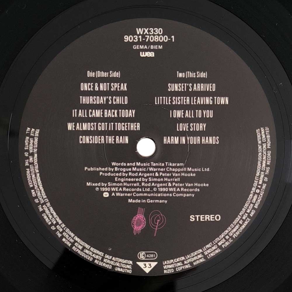 Tanita Tikaram – The Sweet Keeper (LP)