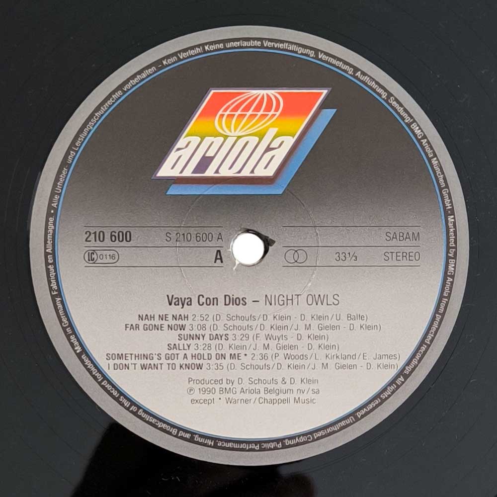 Vaya Con Dios - Night Owls (LP)