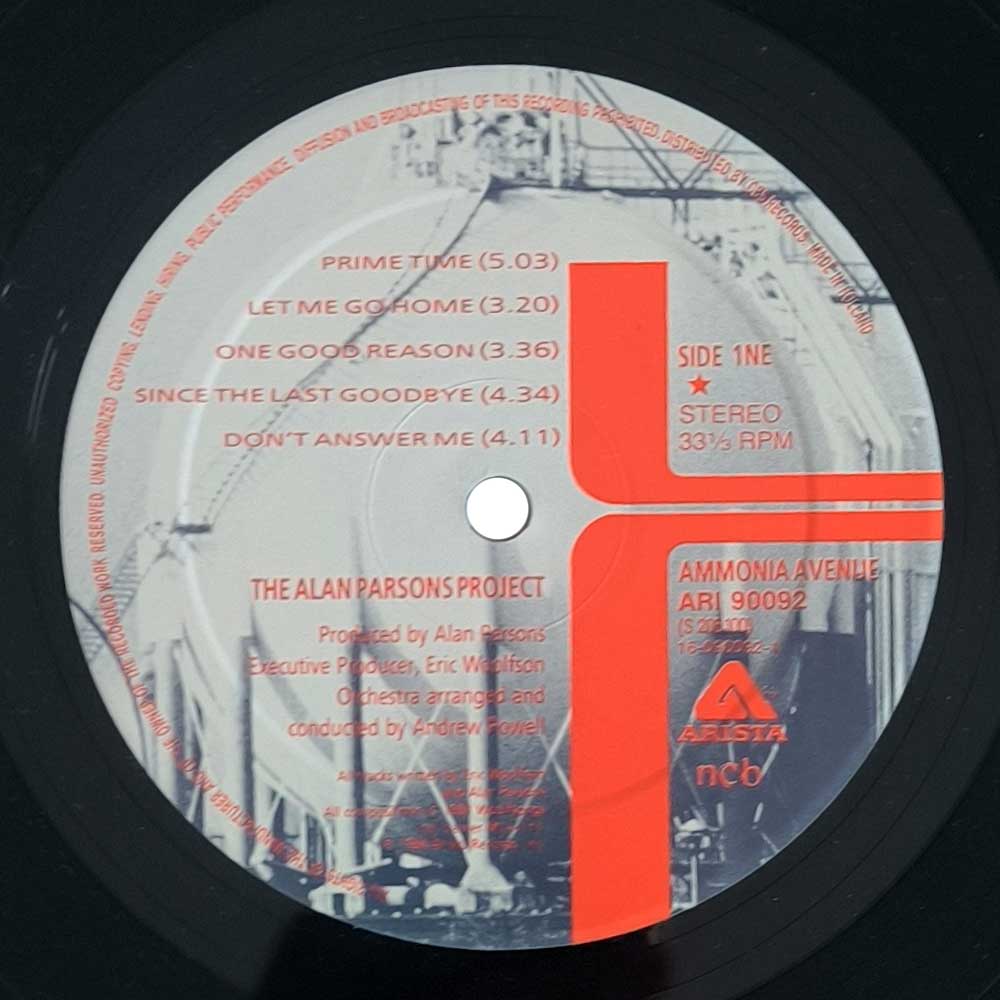 The Alan Parsons Project - Ammonia Avenue (LP)