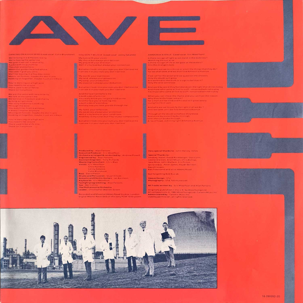 The Alan Parsons Project - Ammonia Avenue (LP)