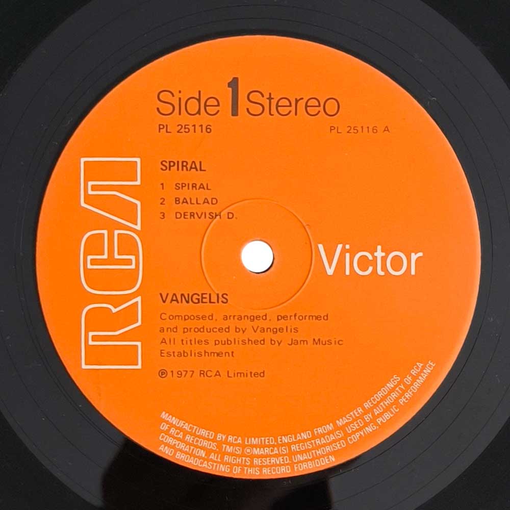 Vangelis - Spiral (LP)