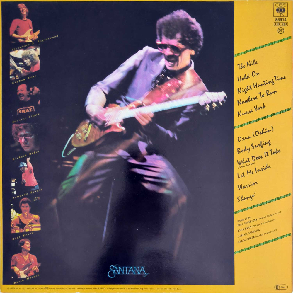 Santana - Shango (LP)