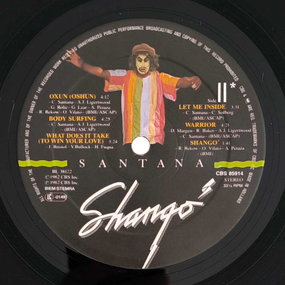 Santana - Shango (LP)