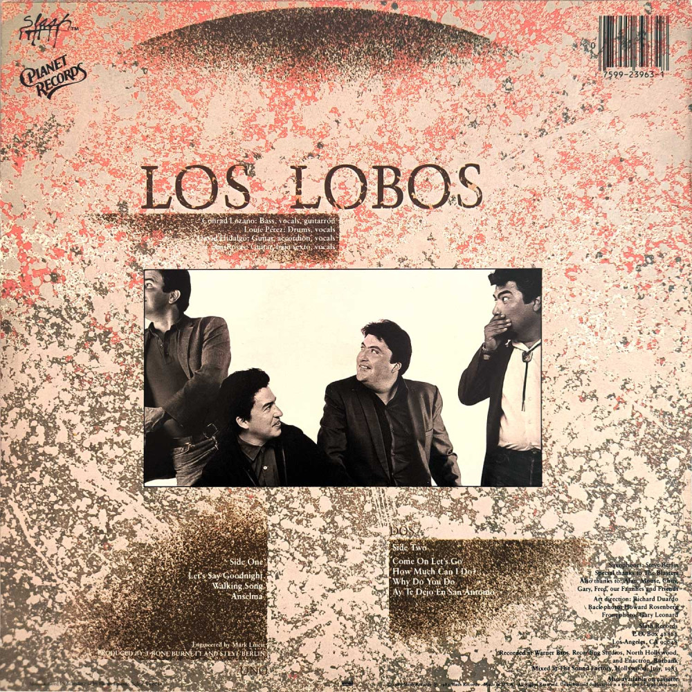 Вінілова платівка Los Lobos –  And A Time To Dance в інтернет