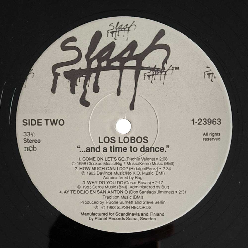 Los Lobos – ... And A Time To Dance (LP)