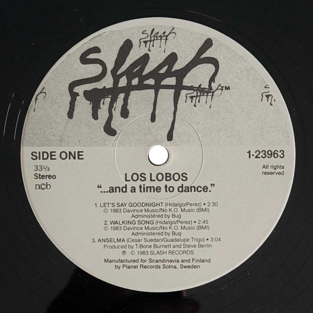 Вінілова платівка Los Lobos –  And A Time To Dance в інтернет