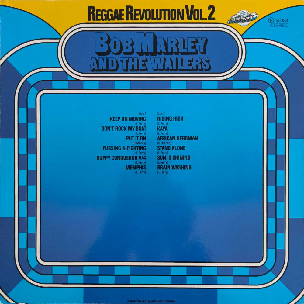 Bob Marley And The Wailers - Reggae Revolution Vol. 2 (LP)
