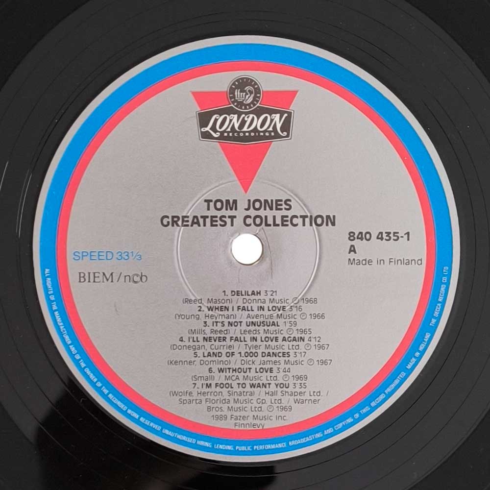 Tom Jones - Greatest Collection (2 LP)
