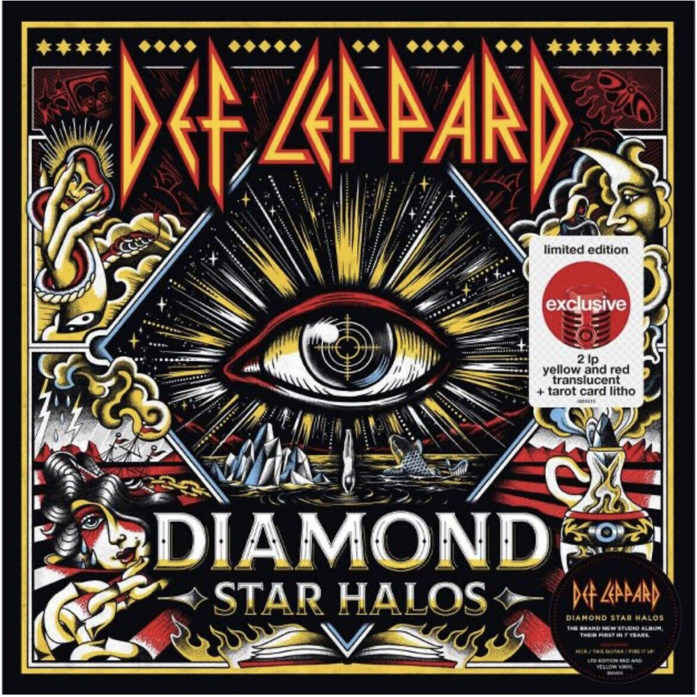 Def Leppard - Diamond Star Halos | Limited Coloured Vinyl (2LP)